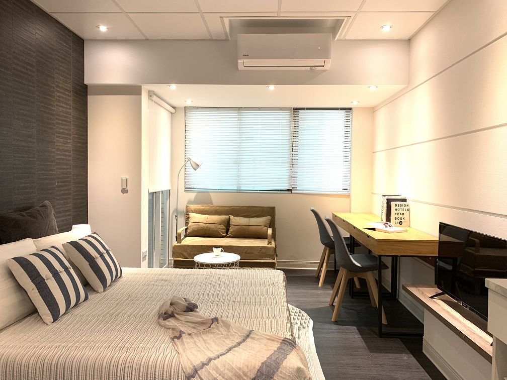 Teaching English and Living in Taiwan Apartments for One Person, Elegantly designed studios with kitchen and bathroom near MRT, NTU, NTUST, NTNU, NCCU, NTUE, TMU, PCCU image