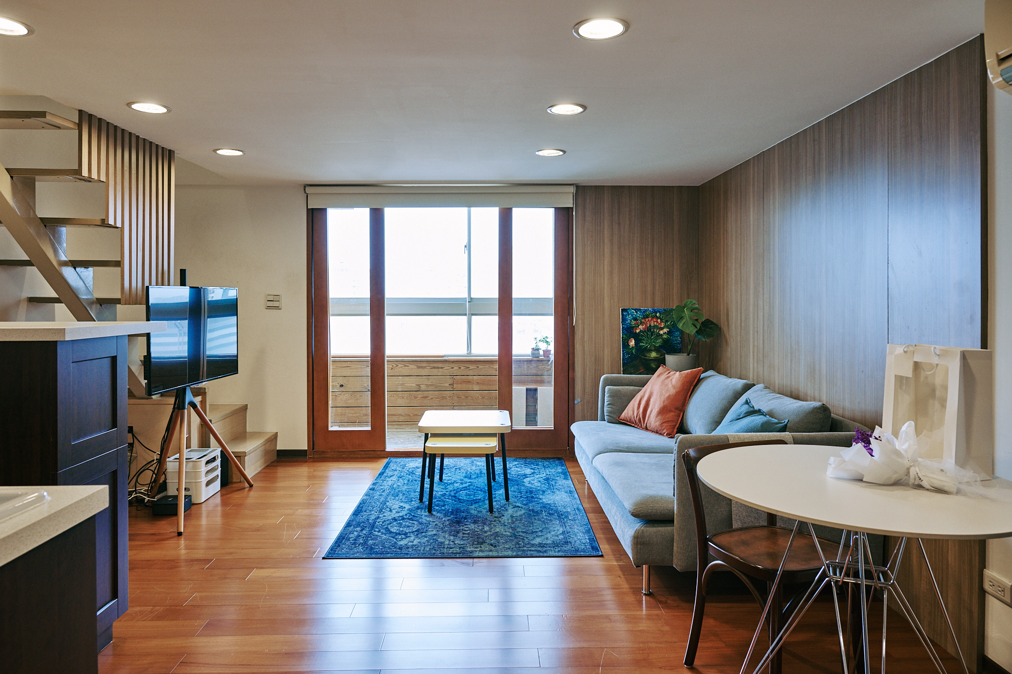 Teaching English and Living in Taiwan Apartments for One Person, Yonghe Furnished 1BR | 16F View | NT$32,000 image